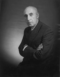 Mossadegh mohammad of Iran