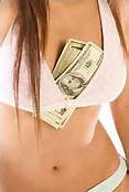 Money In Bra