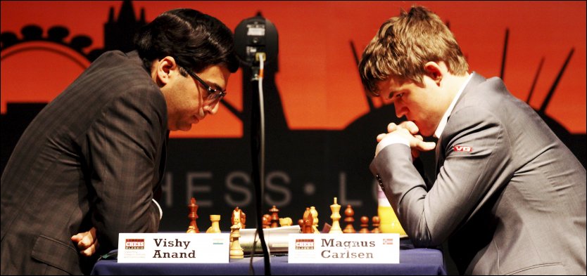 Carlsen Anand chess match