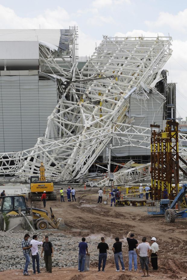 Stadium Collapse Brazil