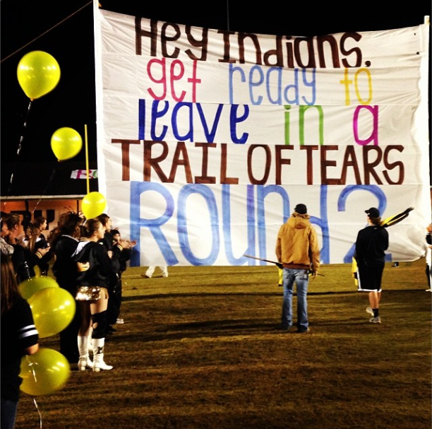 Trail of Tears Banner