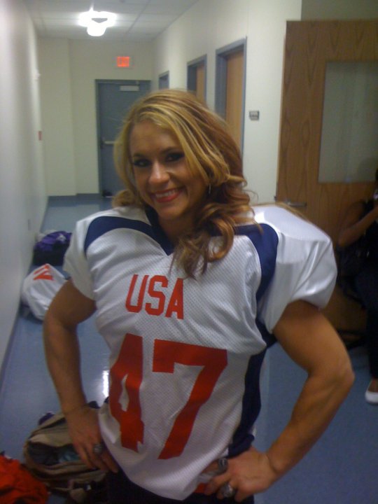 Jen Welter Football