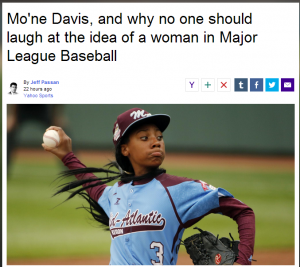 Mo'ne Davis Misleading Headline