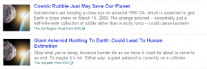 One Story Two Headlines