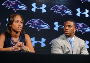 Ray Rice and Wife