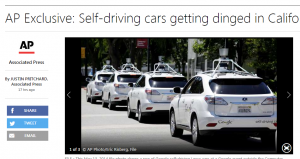 self-driving cars accidents