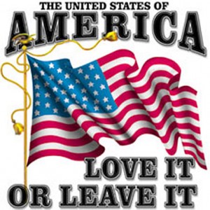 america love it or leave it