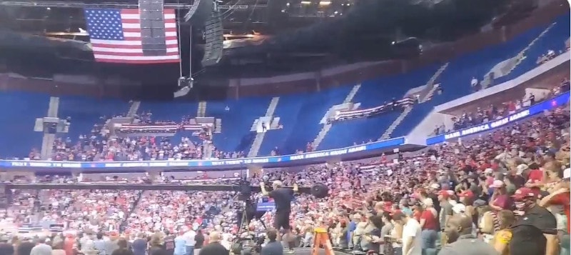 Trump Rally Small Picture Small Turnout at the Trump Rally Shows Enlightened Self-Interest - Tom ...
